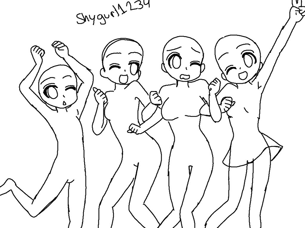 1024x768 My First Anime Base By Shygurl1234