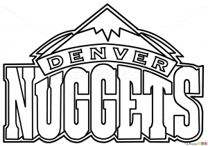 300x211 How To Draw Denver Nuggets, Basketball Logos