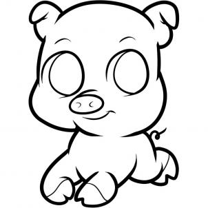 302x302 Coloring Pages How To Draw A Pig Face 0016 04 Coloring Pages How