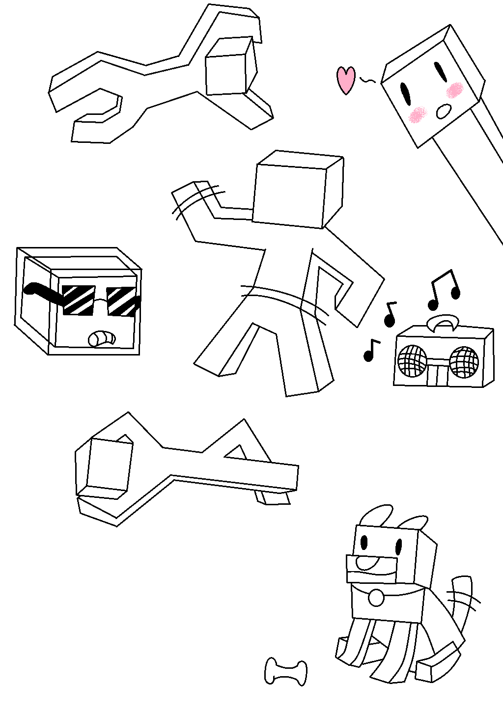 1024x1450 Minecraft Party Base D By Mrfuriousramos