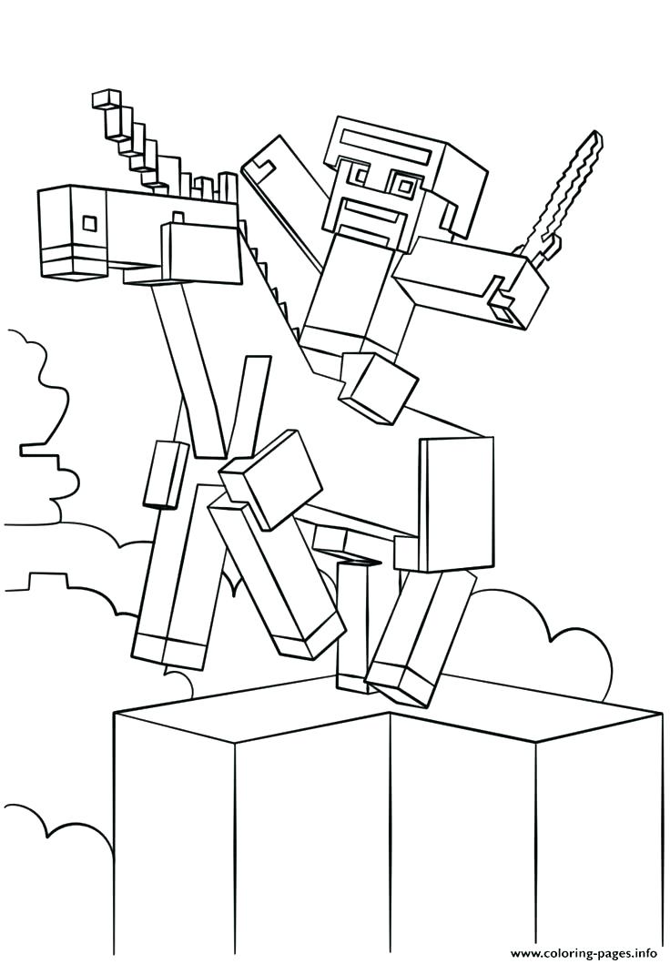 736x1059 Trend Minecraft Color Page Crayola Photo Printable Coloring Pages