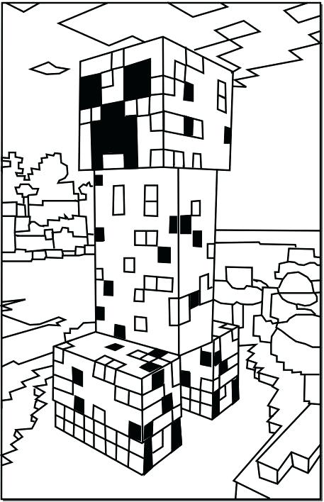 457x708 Minecraft Girl Coloring Pages Free Printable Elf Coloring Pages