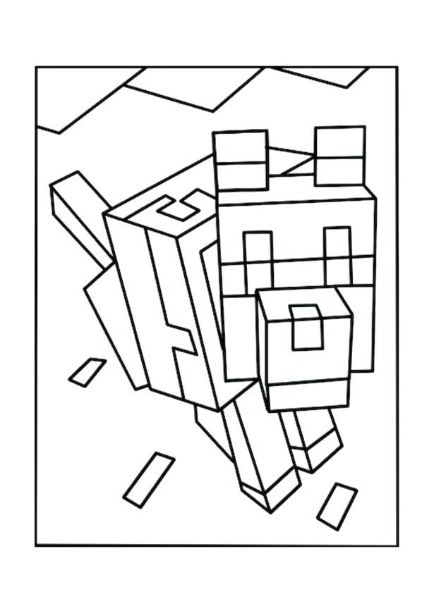 615x870 Minecraft Coloring Pages To Print Packed With Coloring Pages