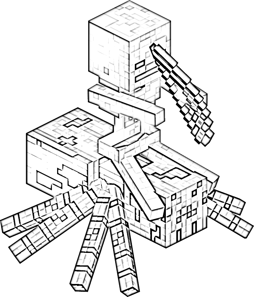 Minecraft Spider Drawing at GetDrawings.com | Free for personal use