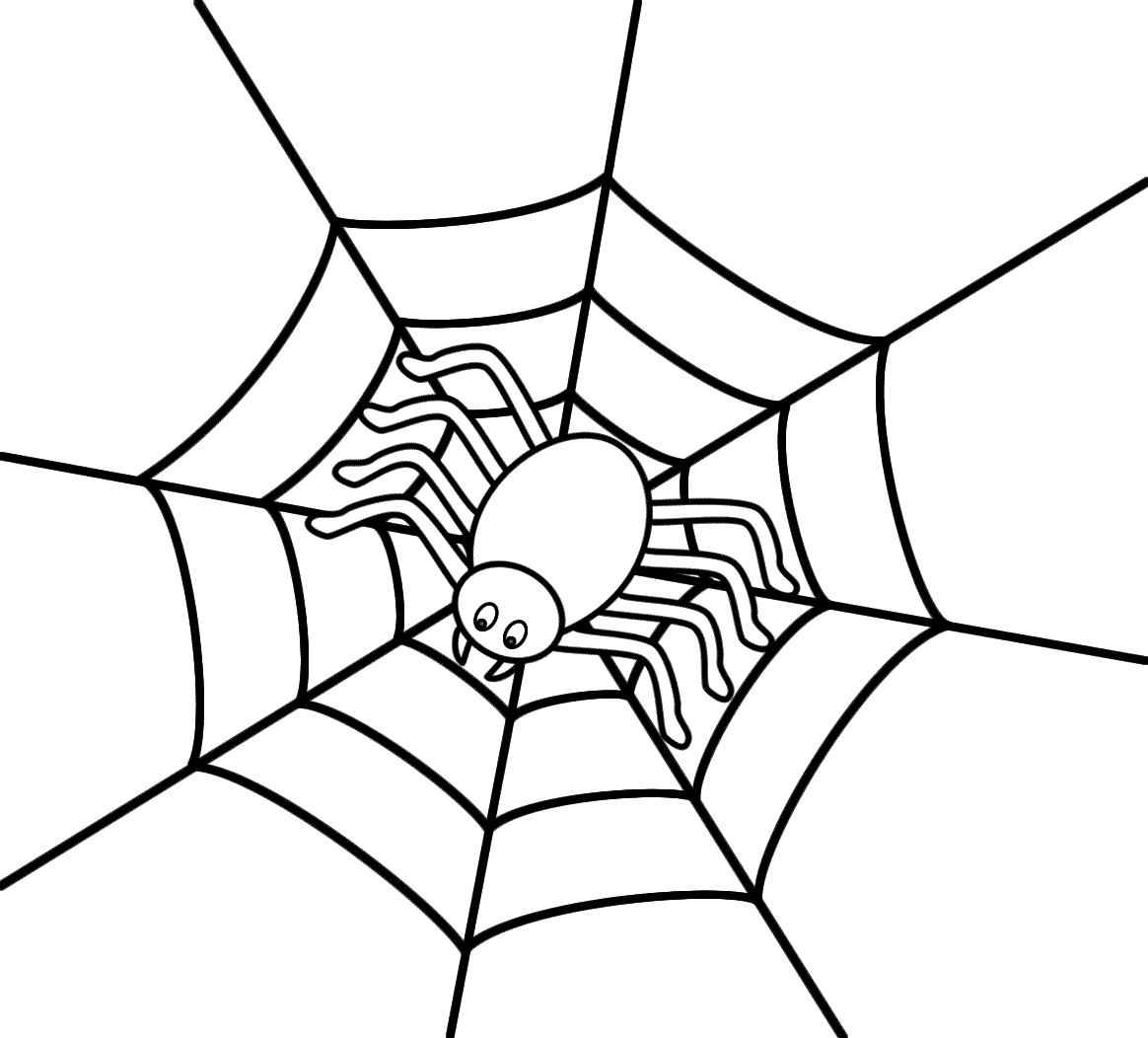 1164x1052 Spider Coloring Pages Free
