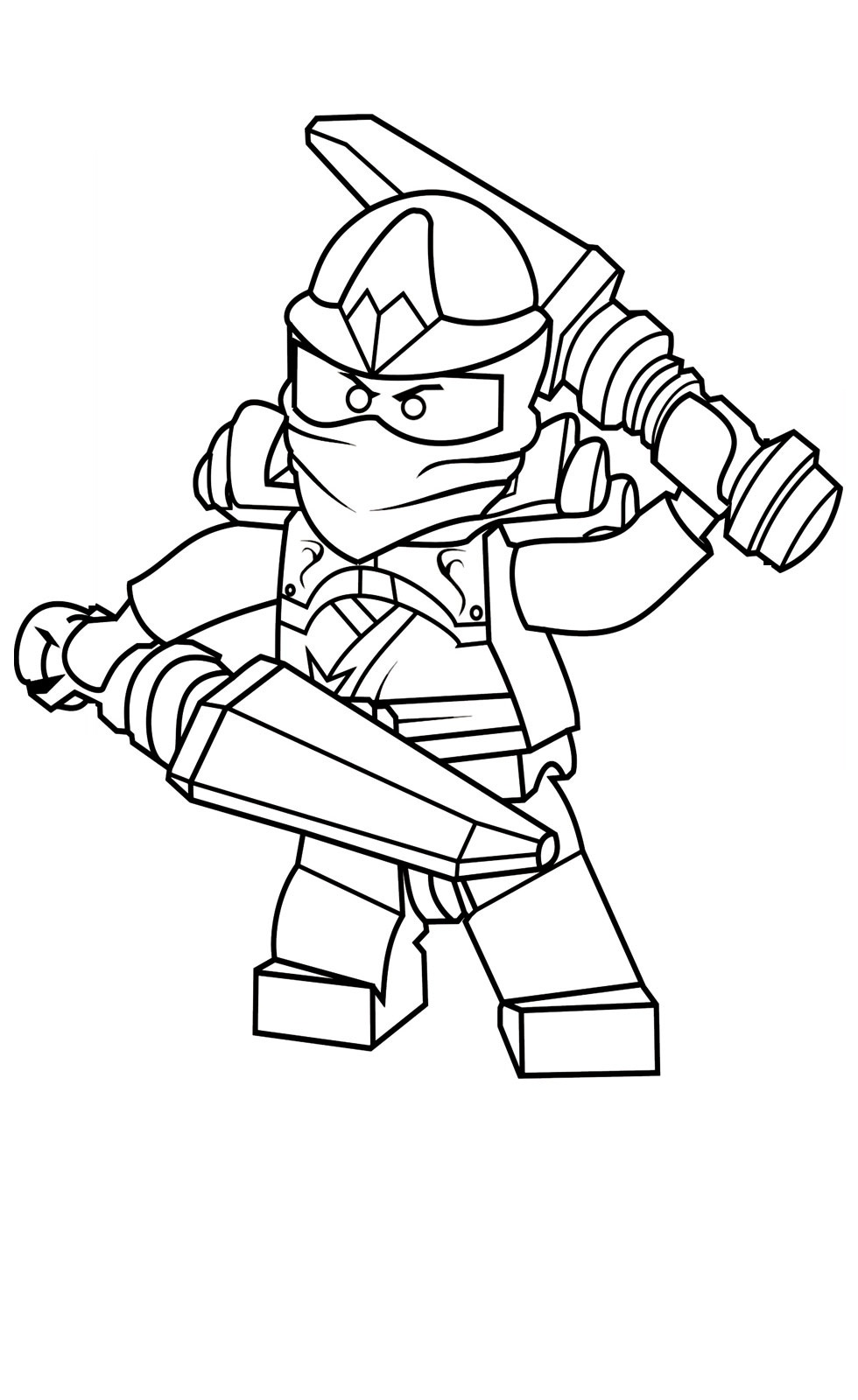 980x1600 Lego Ninjago Coloring Pages For Kids Printable Coloring Sheets