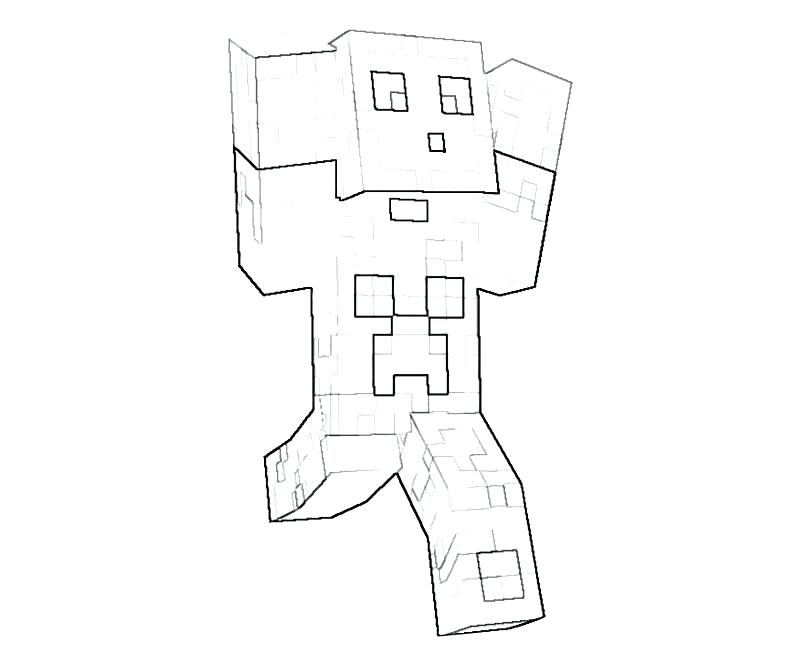 800x667 Minecraft Coloring Pages Stampy Page Drawing Inspired By 3