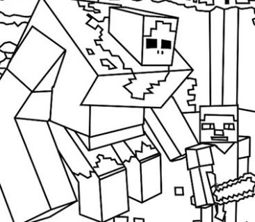 367x320 Coloring Minecraft Coloring Page His Coloring Paper Is