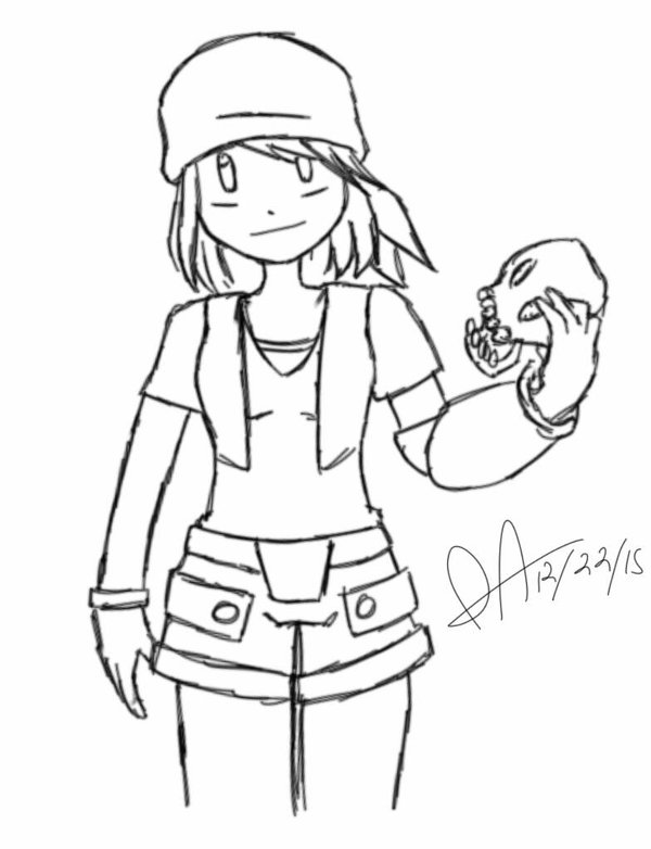 600x782 Minecraft Story Mode Petra By Jjfwtz