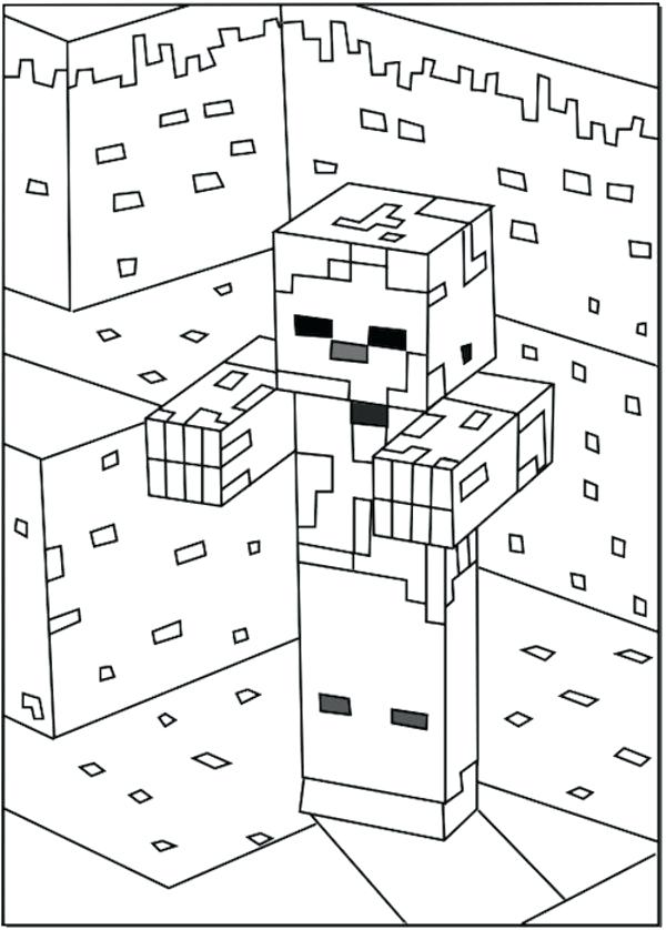 600x838 Free Minecraft Coloring Pages Free Coloring Pages To Print