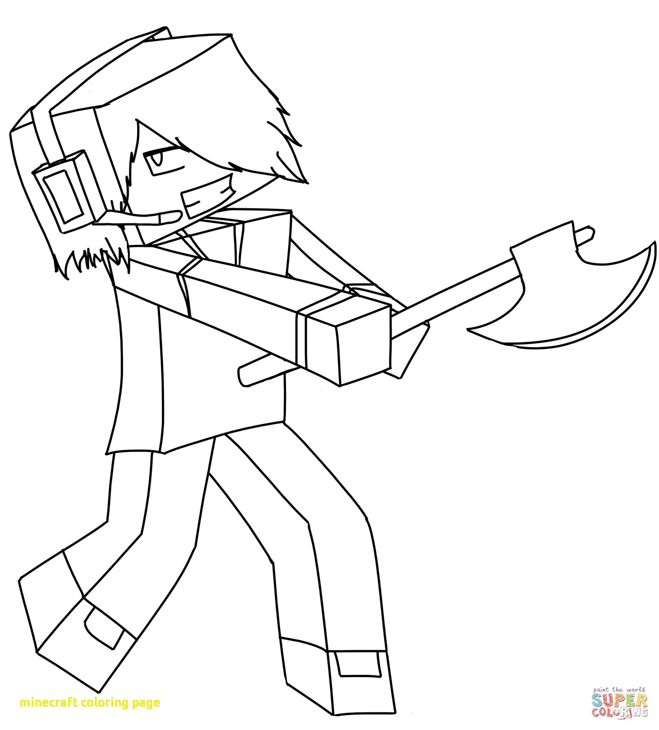 1355x1500 Minecraft Coloring Page With Minecraft Sword Coloring Page