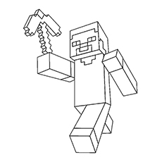 230x230 Minecraft Coloring Sheets Printable Minecraft Coloring Pages Print
