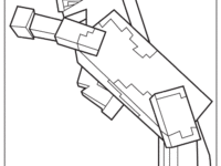 200x150 Minecraft Sword Coloring Pages Beautiful Minecraft Tool Coloring