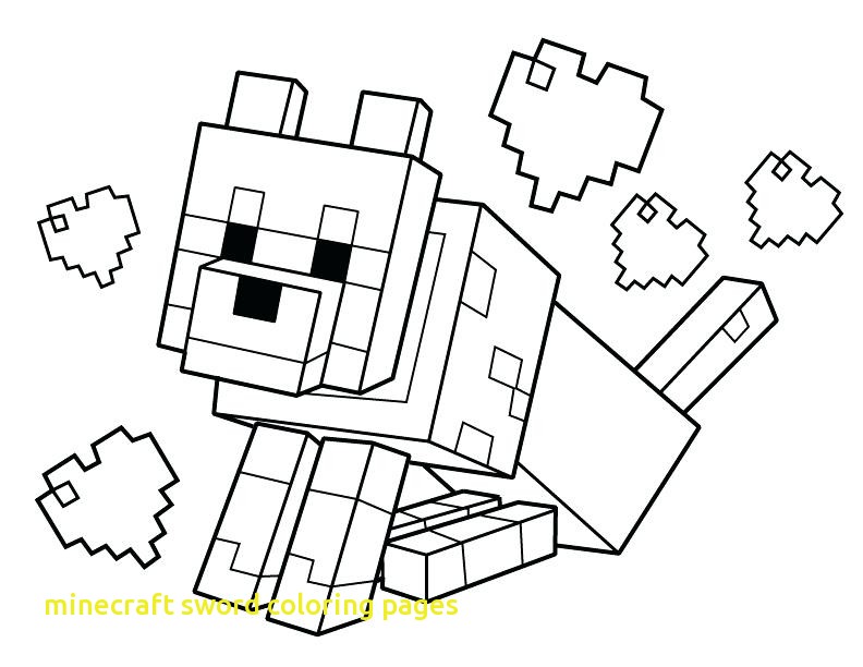 792x612 Minecraft Sword Coloring Pages With Minecraft Coloring Pages