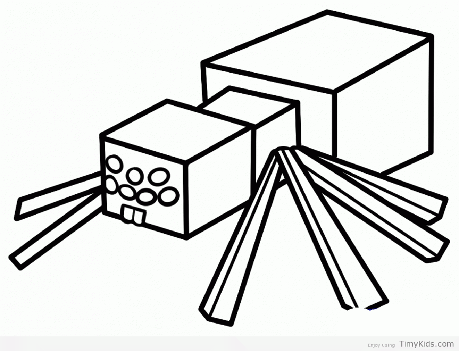 940x719 Minecraft Coloring Pages Timykids