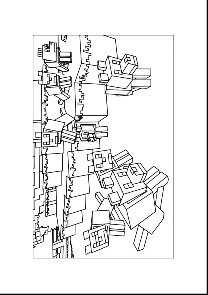 723x1024 Minecraft Coloring Pages Helpful Photo Gallery Of Coloring Pages