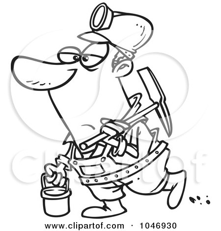 450x470 Royalty Free (Rf) Clip Art Illustration Of A Cartoon Black