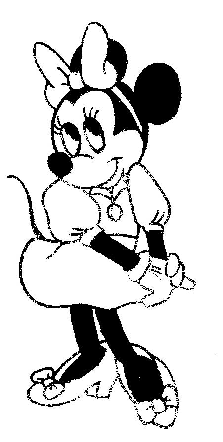 451x891 Impressive Design Coloring Pages Draw Minnie Mouse Mini Online