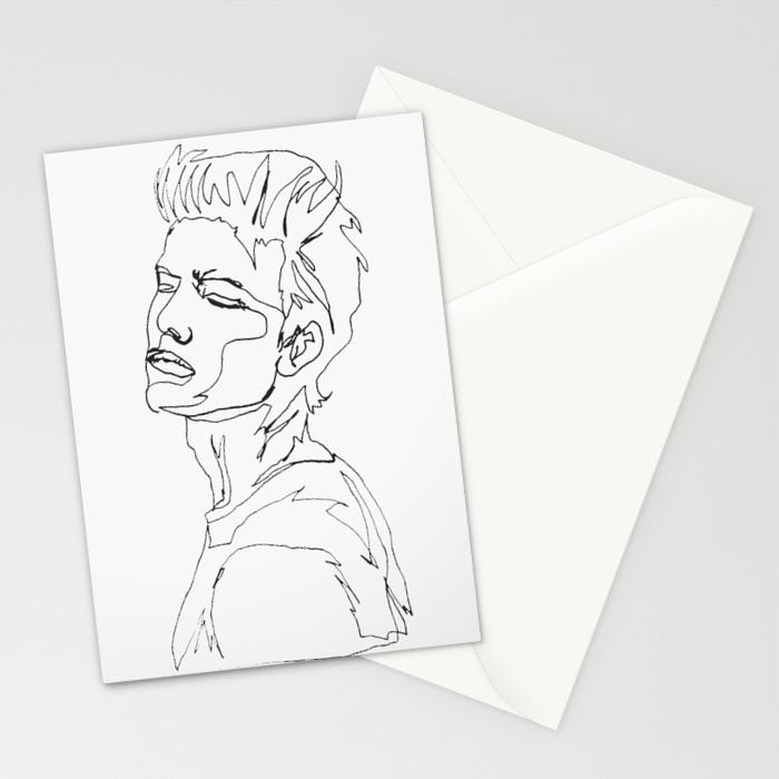 700x700 Minimal Drawing Stationery Cards By Annesbil Society6