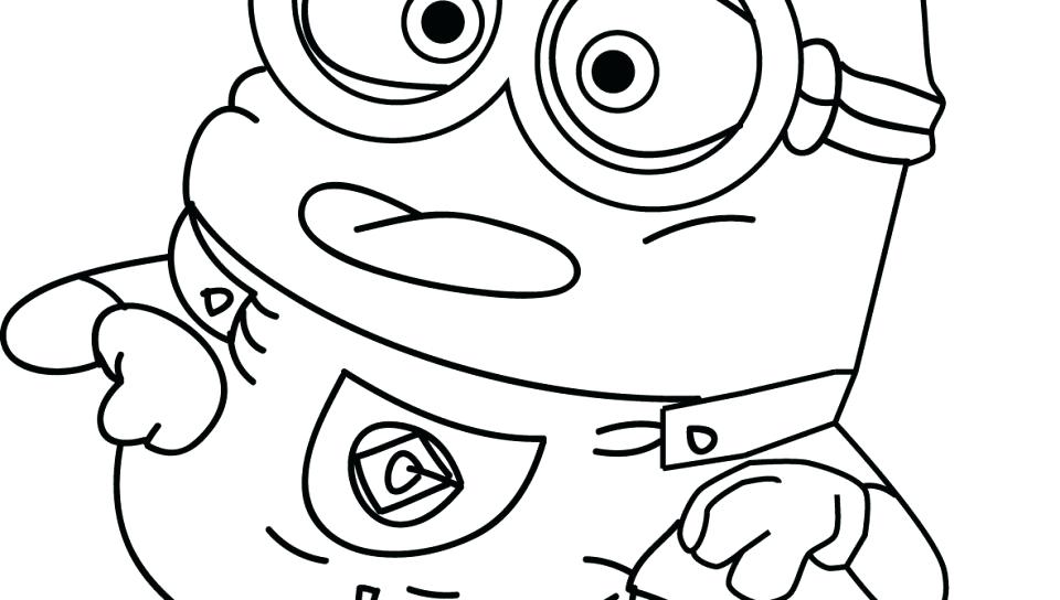 Minion Cartoon Drawing at GetDrawings | Free download