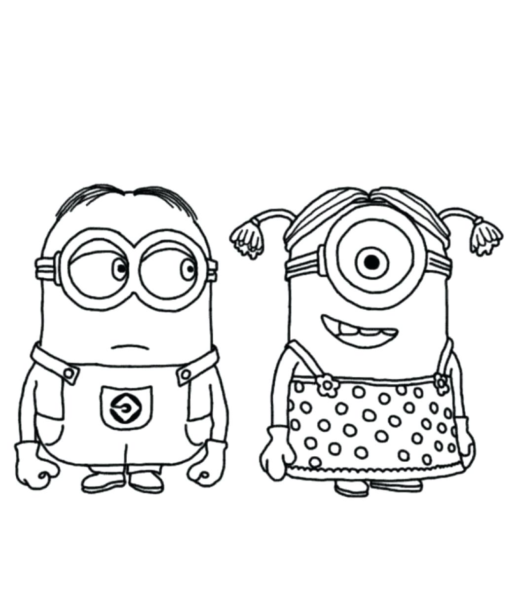 1050x1200 Evil Minion Coloring Pages Minions Of Dave Book Pdf Bob Minions