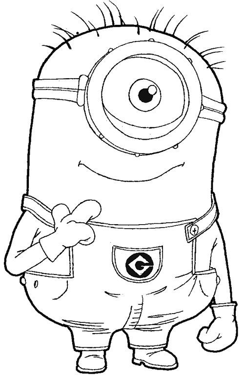500x778 How To Draw Minion Step By Step For Beginners Easy Video Tutorial