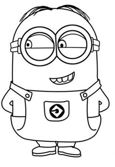 Minion Drawing Template at GetDrawings | Free download