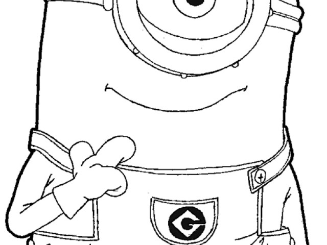 640x480 Despicable Me Minions Coloring Pages Free Coloring Pages For Kids