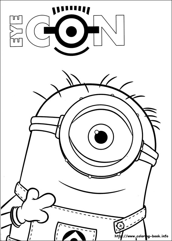 567x794 Minions Coloring Pages On Coloring