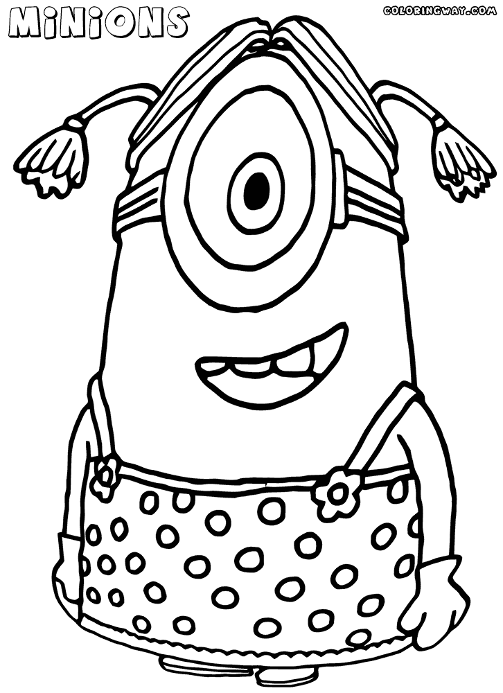 726x1000 Minions Coloring Pages Coloring Pages To Download And Print