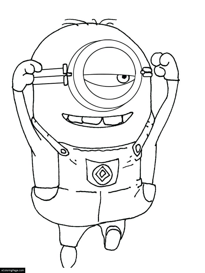 Minions Bob Drawing at GetDrawings | Free download