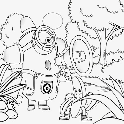 400x400 Lets Coloring Book Minion
