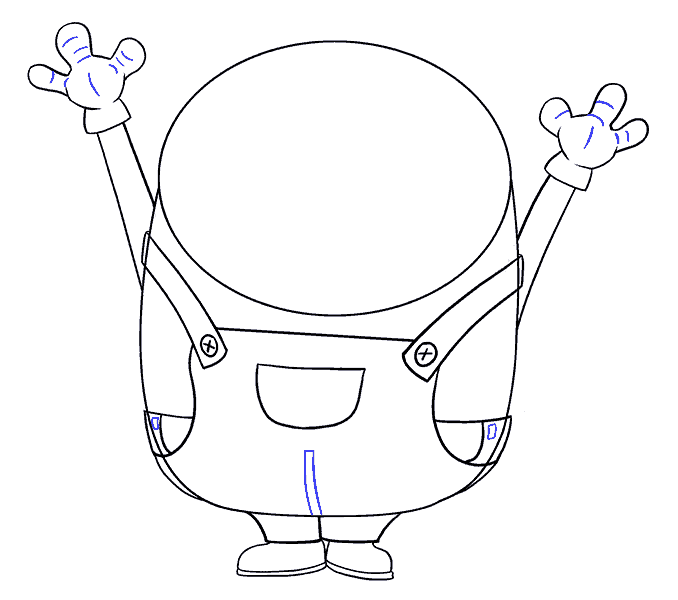 678x600 How To Draw Bob The Minion Easy Step By Step Drawing Guides