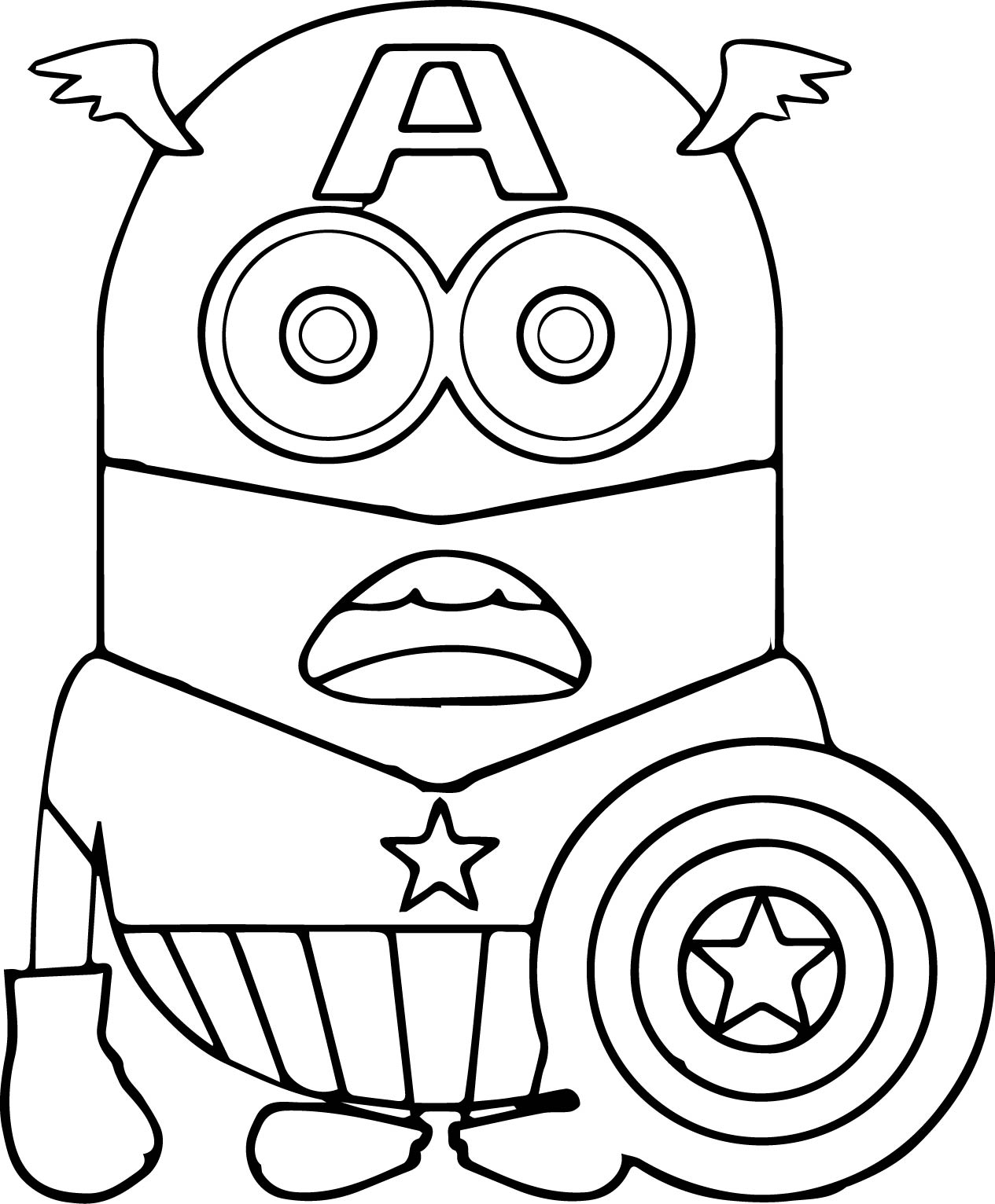 1265x1532 Minion Coloring Pages Coloring Pages Free Coloring Pages