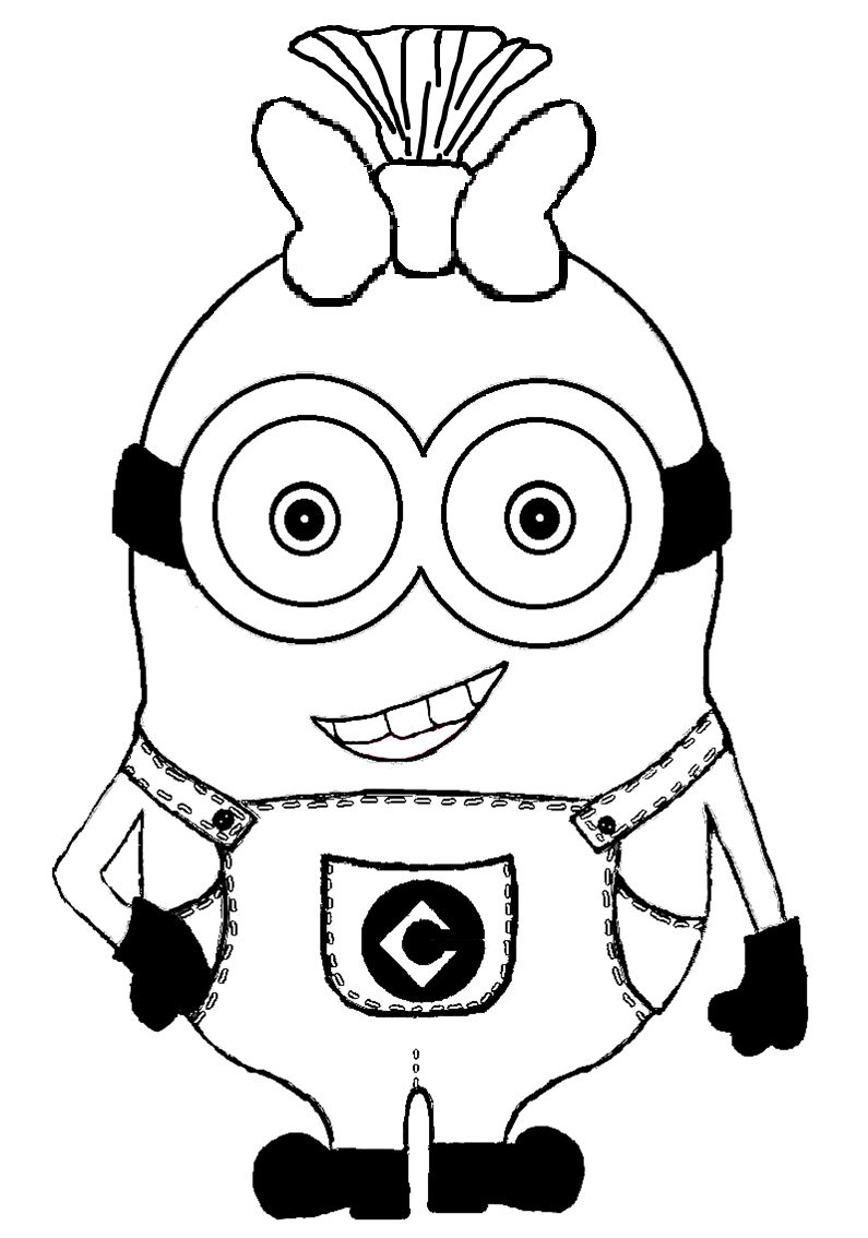 795x1134 Minions Drawing Black And White Minions Drawing Black And White