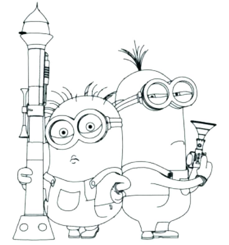 736x787 Despicable Me Coloring Page Minion Coloring Sheets Minions