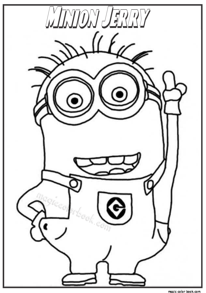 685x975 Pin By Magic Color Book On Minions Coloring Pages Free