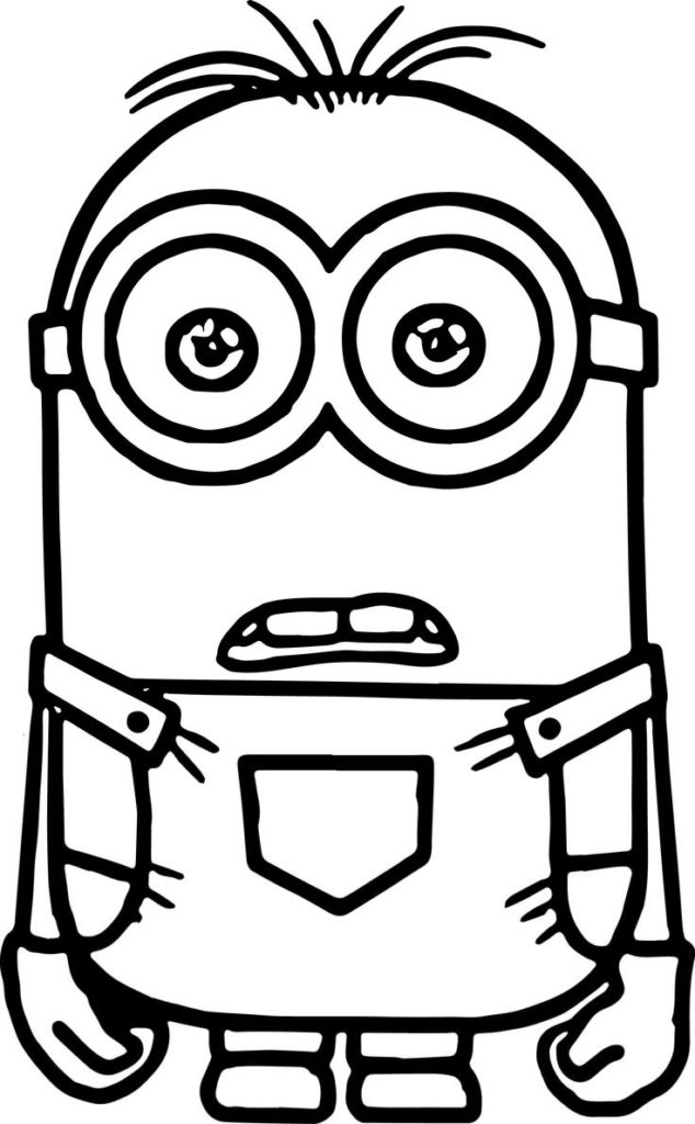 634x1024 Minions Coloring Pages The Sun Flower Pages