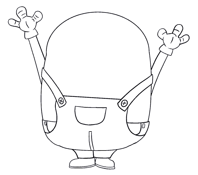 678x600 How To Draw Bob The Minion Easy Step By Step Drawing Guides