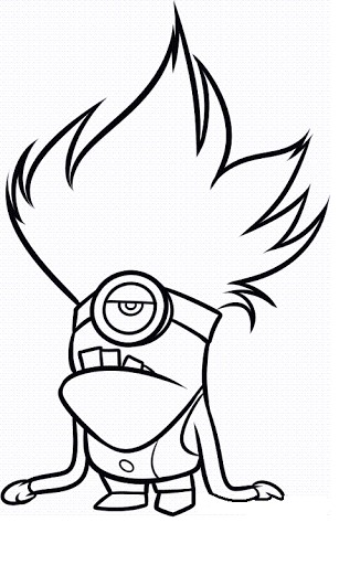 307x512 Minions Drawing