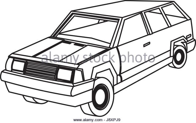 640x402 Suv Car Stock Vector Images