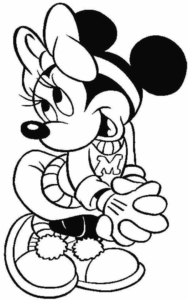 600x960 Excellent Minnie Mouse Coloring Pages 58 On Line Drawings