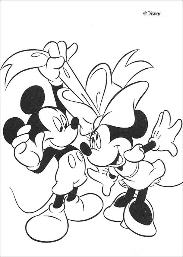 607x850 Mickey Mouse And Minnie Mouse Drawings 403652