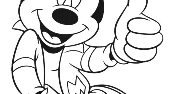 570x320 Minnie Mouse Cartoon Drawing Baby Mickey And Minnie Kissing