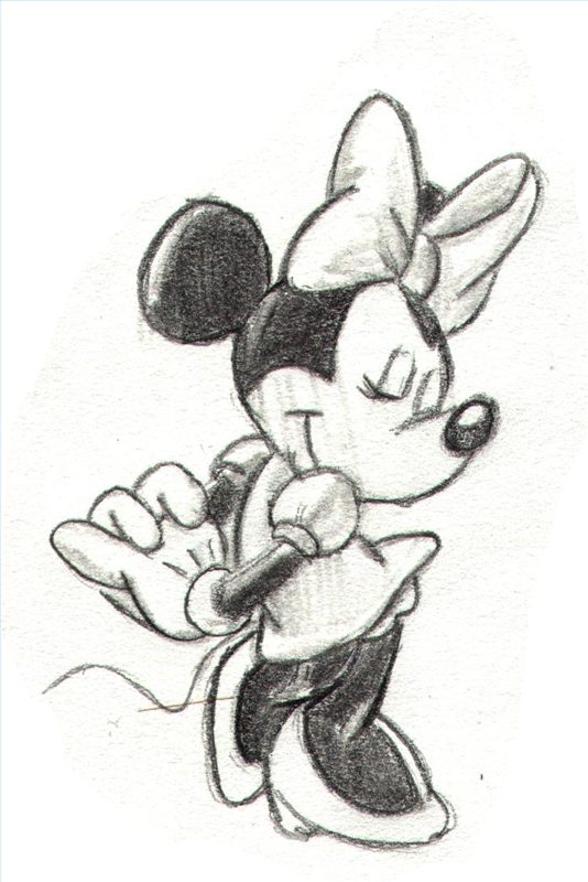 534x800 How To Draw Minnie Mouse (With Pictures) Ehow
