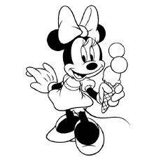 230x230 Top 25 Free Printable Cute Minnie Mouse Coloring Pages Online