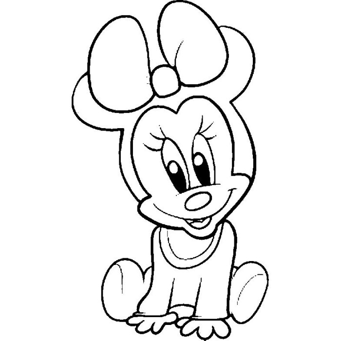 700x700 Coloring Pages Coloring Pages Draw Minnie Mouse Kimkj4qat