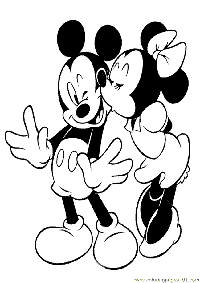 649x919 Mickey Mouse And Minnie Mouse Drawings