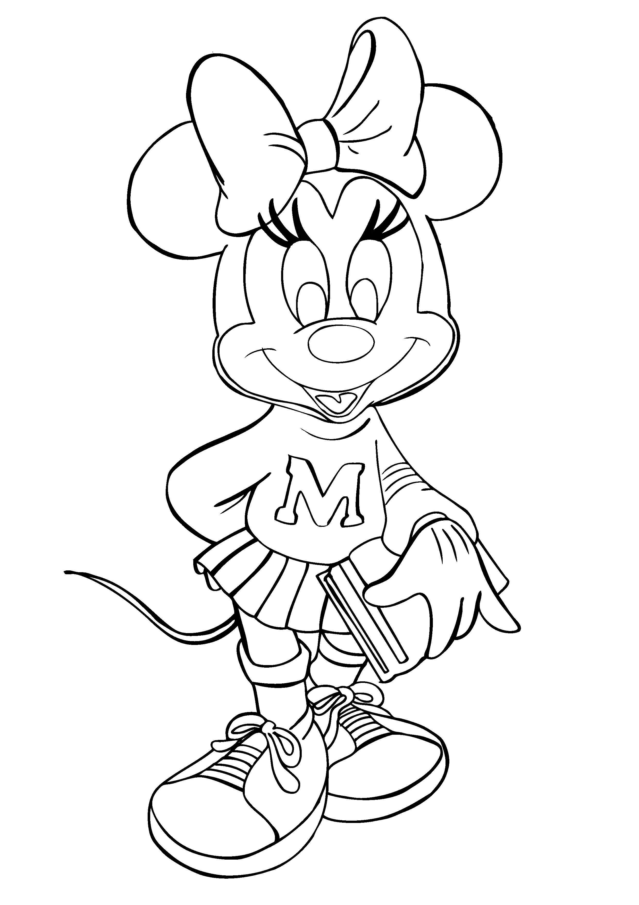 2480x3508 Minnie Mouse Coloring Pages Coloring Pages Kids