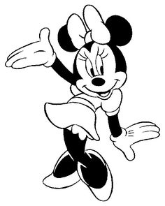 236x295 Minnie Mouse Coloring Picture Illustration Amp Design